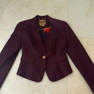 Ted Baker Burgundy Blazer